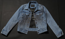 Load image into Gallery viewer, BENZAITEN Women prêt-à-porter Exclusive Unique Denim Jacket MAISON ILLURE Milano Tokyo
