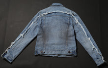 Load image into Gallery viewer, BENZAITEN Women prêt-à-porter Exclusive Unique Denim Jacket MAISON ILLURE Milano Tokyo
