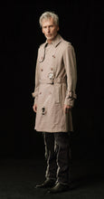 Load image into Gallery viewer, JUROJIN First Ever Exclusive Unique Denim prêt-à-porter men Trench MAISON ILLURE Milano Tokyo
